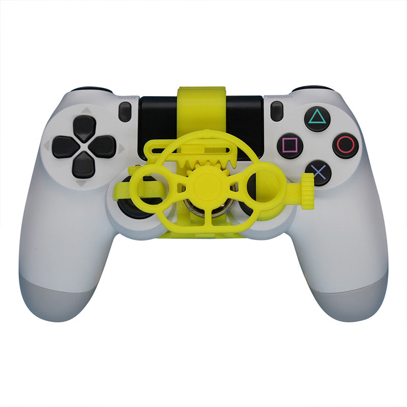 Racing Mini Steering Wheel Yellow