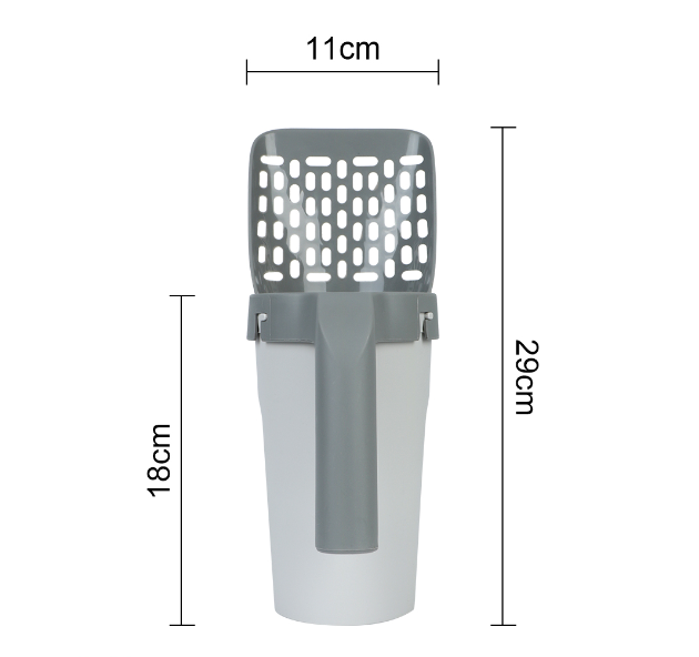 Cat Litter Shovel Dimensions