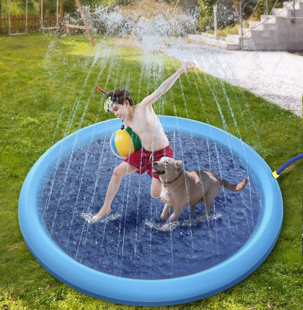 Spot PVC Pet Water Spray Pad