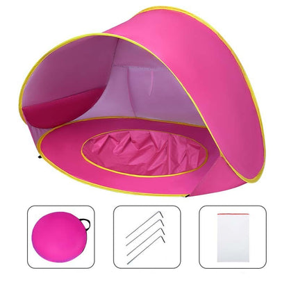 Ocean Pool Tent for Babies Pink
